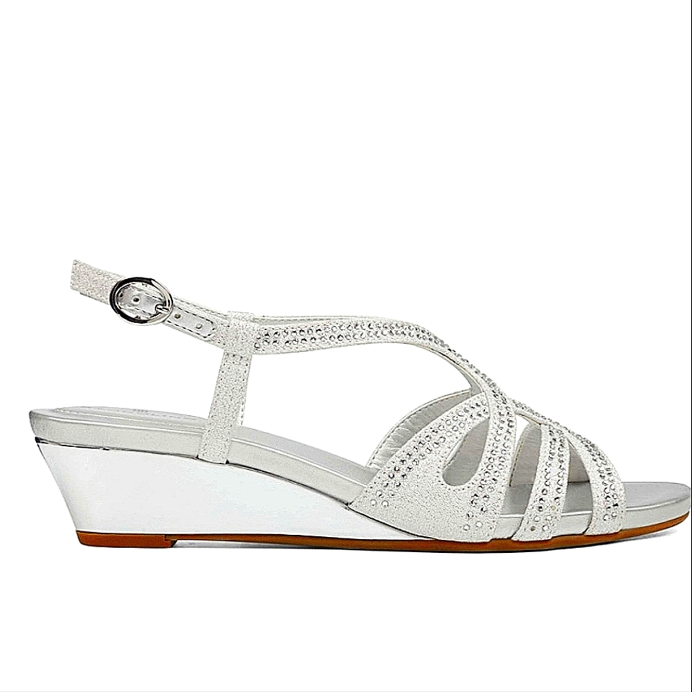 COPY - Silver Bandolino Gyala Wedges